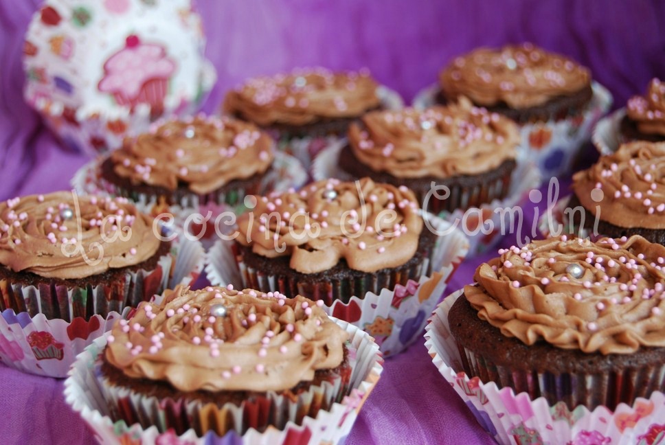 La cocina de Camilni Mis primeros cupcakes de chocolate con